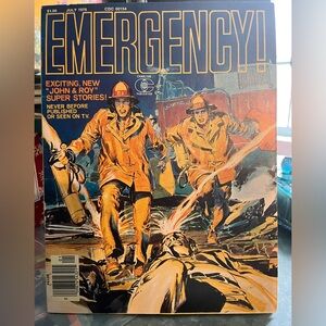 Emergency Comic Book magazine  July 1976